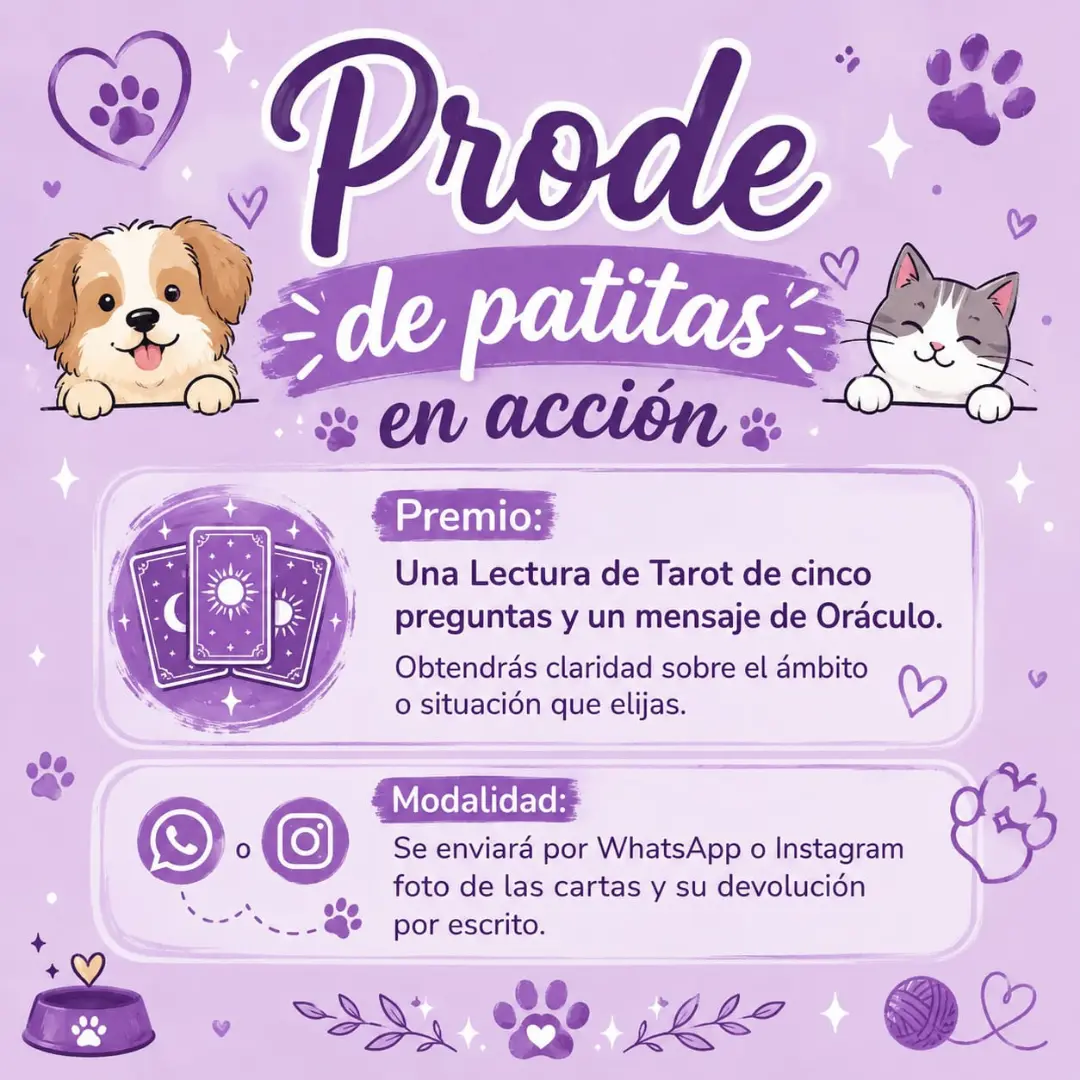 Lectura de Tarot y mensaje de Oráculo online